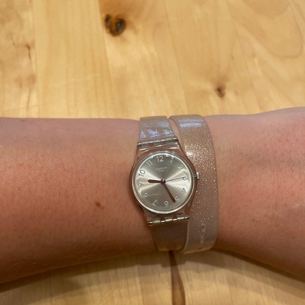 Swatch Double Wrap Glistar Watch